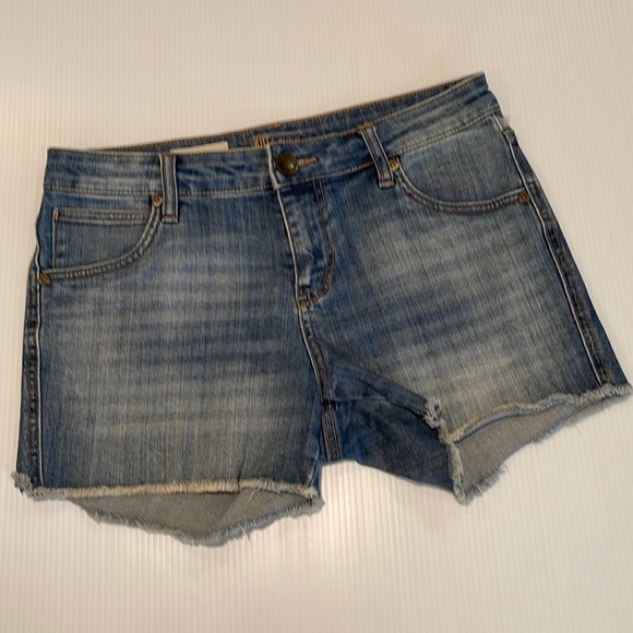 Kut from the kloth Gidget Frey denim shorts - Picture 1 of 5